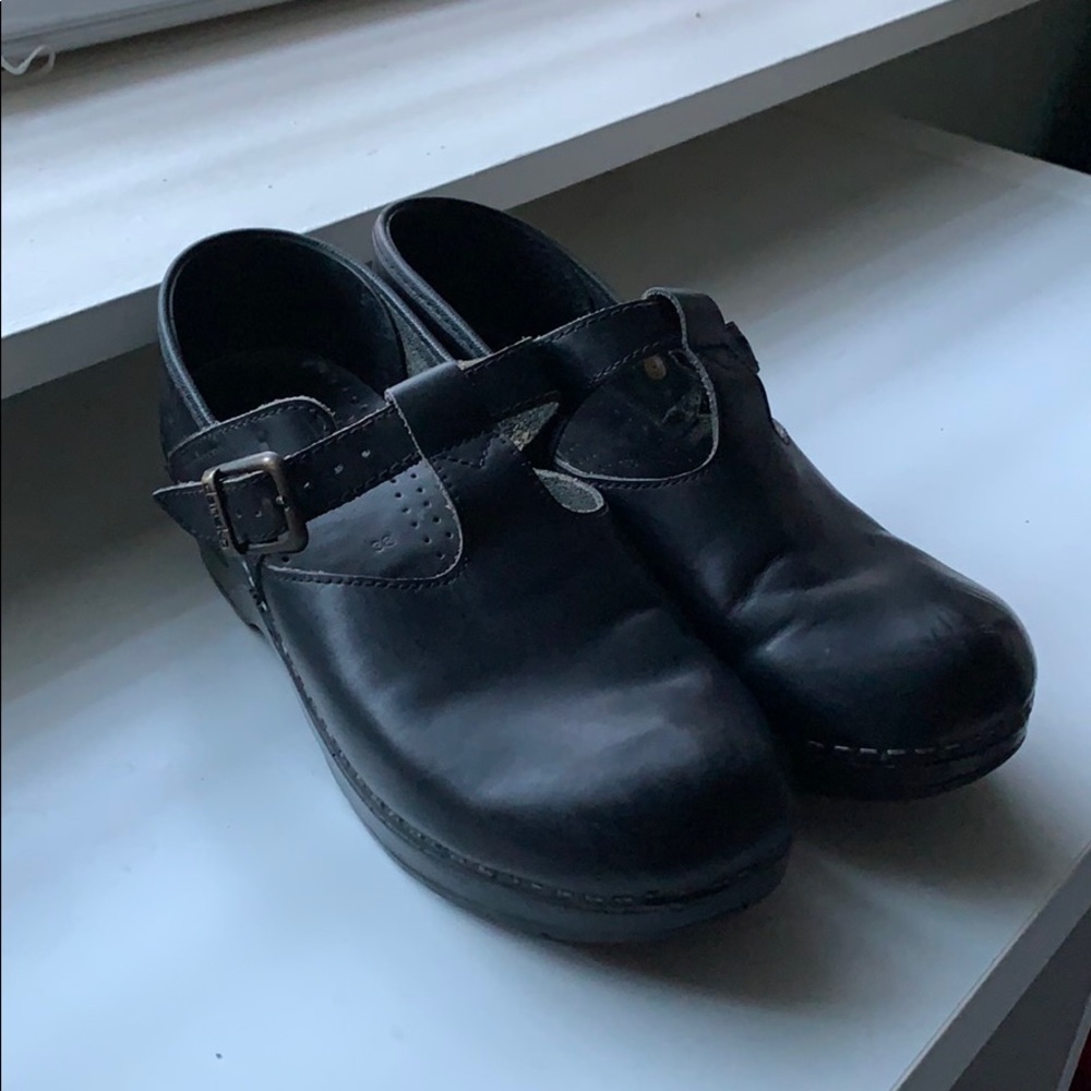 Dansko T-Strap Maryjane Clogs